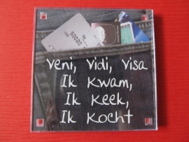 Vendi, Vidi,Visa, Ik Kwam, Ik Keek, Ik Kocht (Magneet 172-L)