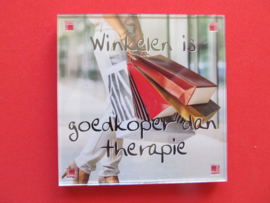 Winkelen is goedkoper dan therapie (Magneet 118)