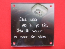 Elke keer als ik je zie, Sta ik weer in vuur en vlam (Magneet 129-L)