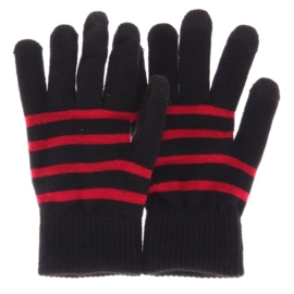 IceTouch handschoenen zwart-rood (GLV06-P) 