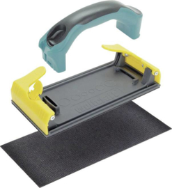 Wolfcraft handslijper 105 x 220 mm met schuurgaas K 120