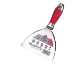 Plamuurmes 152 mm. geheel RVS met soft touch grip Schwan