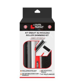 Decoliss kit met pleistermes Decoliss 30 cm x 0,25 mm RVS plus Decoliss pasta roller nylon 18 cm + beugel L'outil parfait