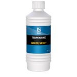 Terpentine reinigingsmiddel /verfverdunner voor synthetische lak en olie verven 1 ltr.