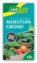 Biologische Moestuingrond zak 40 liter