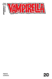 Vampirella (2025-2026)    1, Blank Edition
