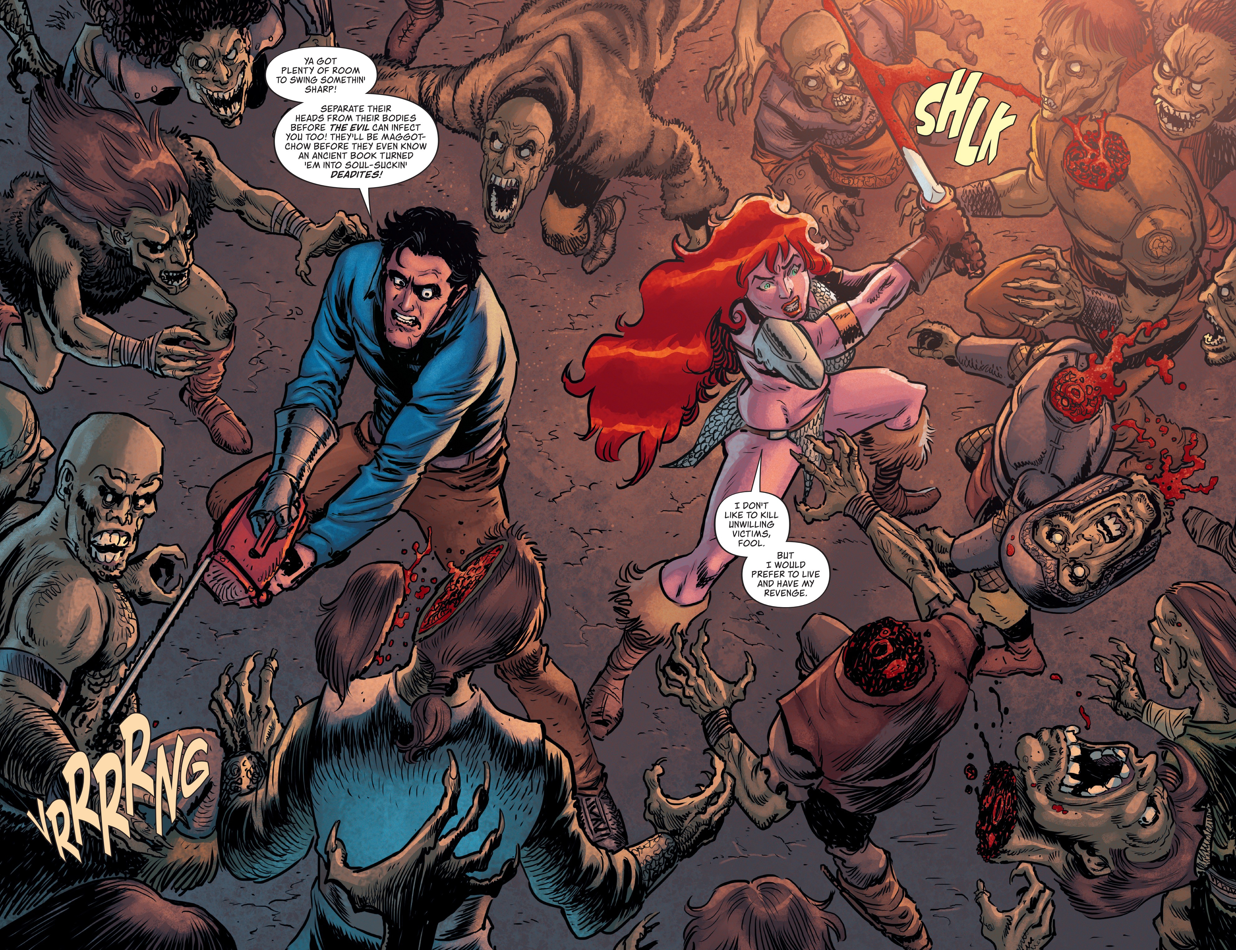 Red Sonja vs. the Army of Darkness (2025-)    2