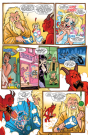 Harley Quinn x Elvira    6