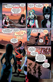 Harley Quinn x Elvira    2