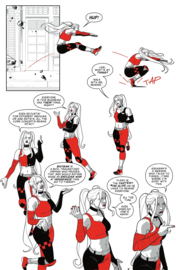 Harley Quinn: Black, White & Redder    6
