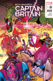 Betsy Braddock: Captain Britain    5