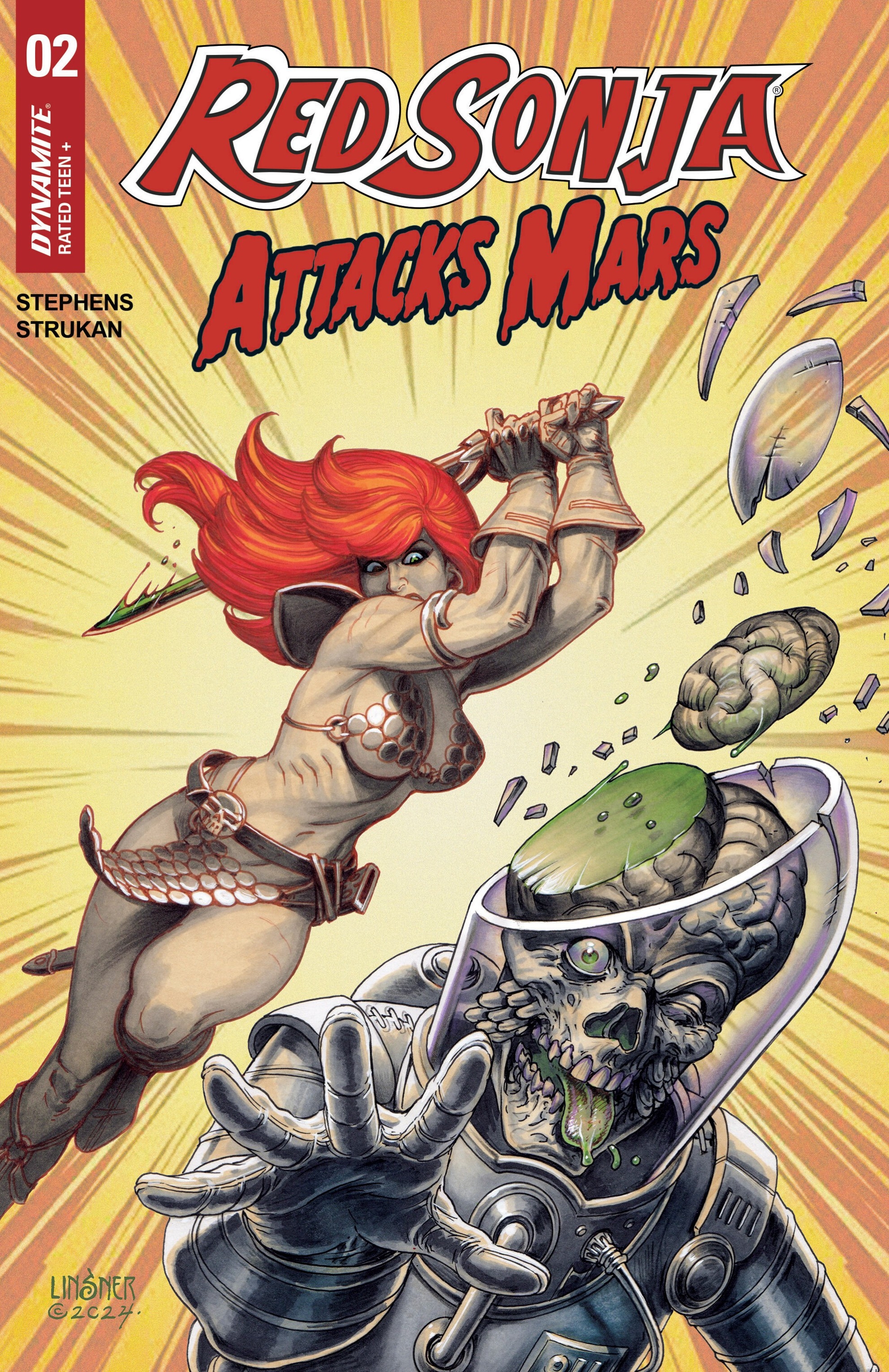 Red Sonja Attacks Mars    2