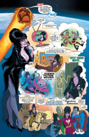 Harley Quinn x Elvira    5