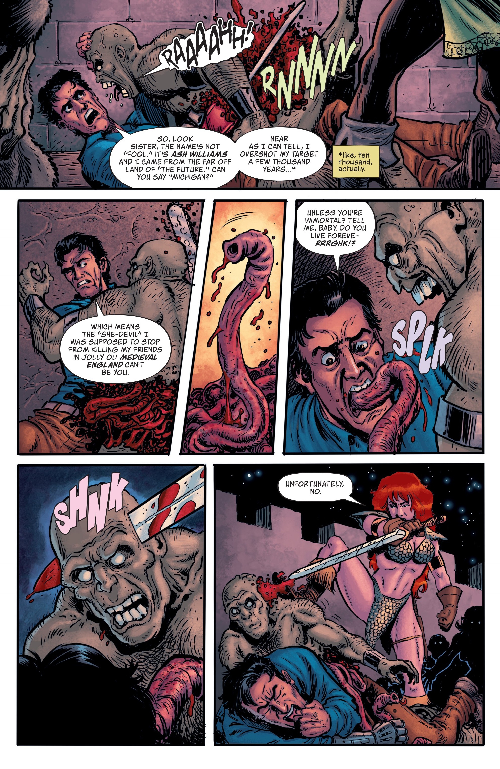 Red Sonja vs. the Army of Darkness (2025-)    2