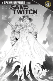 Sam and Twitch Case Files   25, Black &White Variant