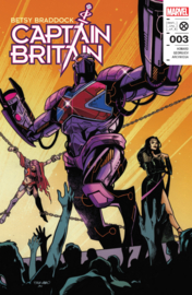 Betsy Braddock: Captain Britain    3