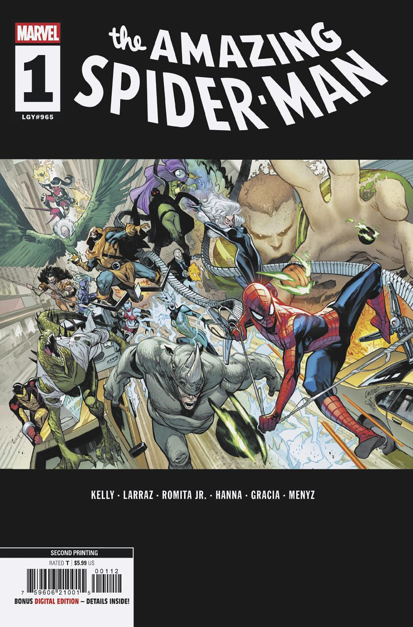 Amazing Spider-Man (2025-)    1 - Tweede Druk
