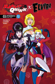 Harley Quinn x Elvira    3