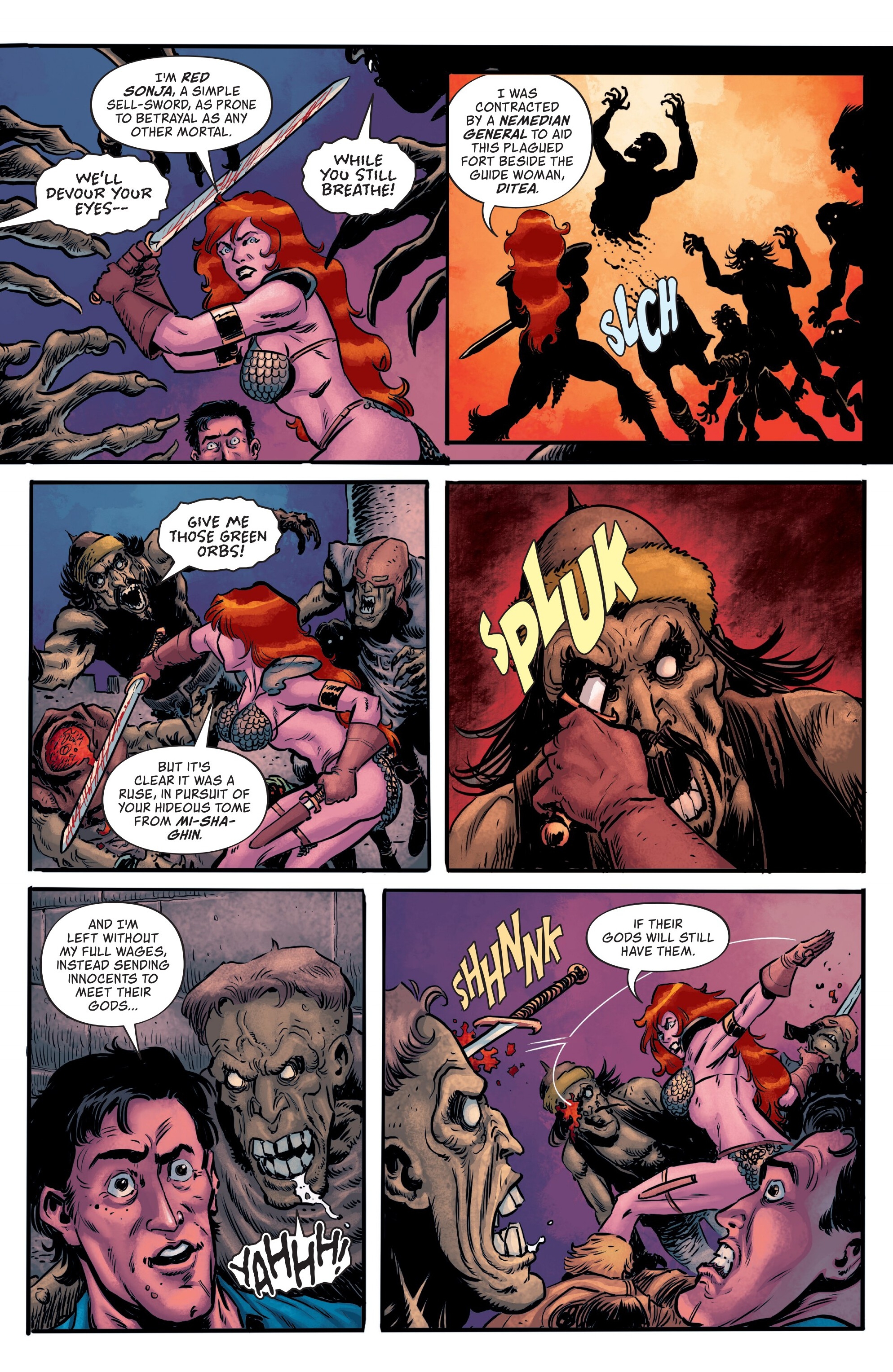 Red Sonja vs. the Army of Darkness (2025-)    2