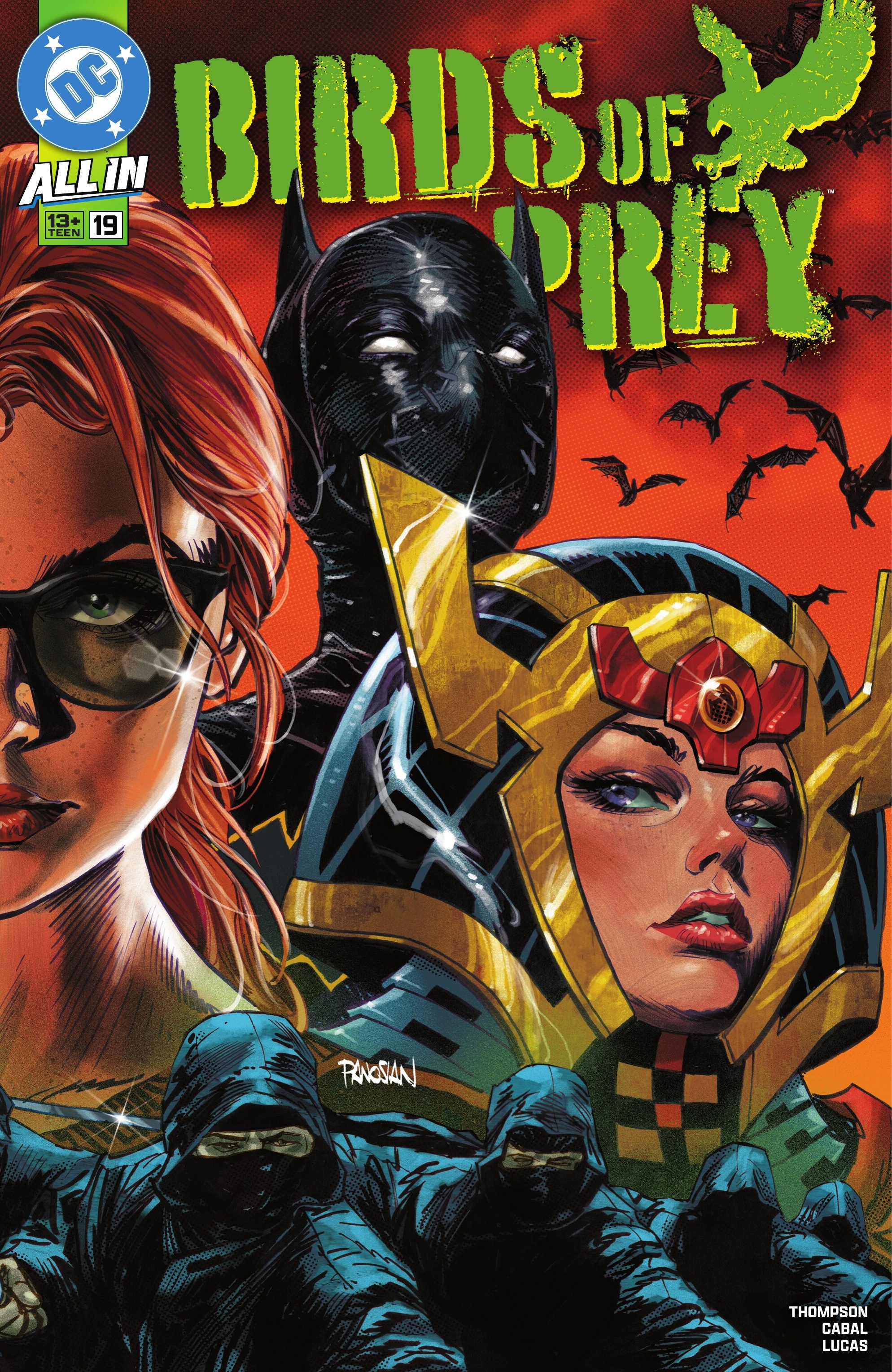 Birds of Prey (2023-)   18 & 19 Connected Cover Set
