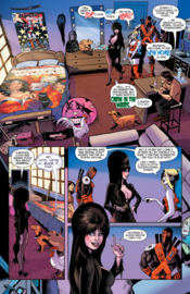 Harley Quinn x Elvira    2