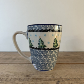 Bunzlau Rechte beker D05-1719 300 ml kerst