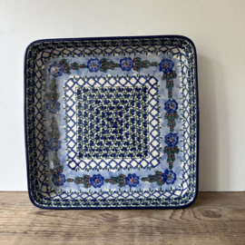 Bunzlau Ovenschaal 253-1573 Unikat 27x27 cm
