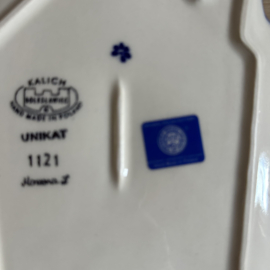 Bunzlau Bord Schaal Huis Unikat