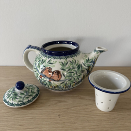 Bunzlau theepot E21-U5175 1,2L met zeef Unikat