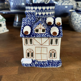 Bunzlau Waxinelichtje huisje
