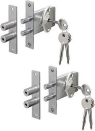 Keyed alike sets of pin locks