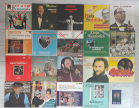 Collectie van 144 vinyl lp's (€ 3,00 p.s. / staffelkorting)