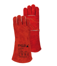 Gants de travail PSP 37-450 Corium Welder, Gants de soudage en cuir de vachette