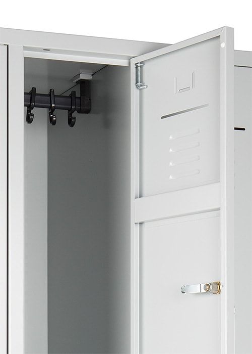 Armoire vestiaires WRC 4-portes (4 x 2) - choix de la couleur et de la serrure