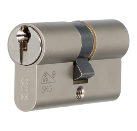 Cylindre profilé de sécurité SAFE F9 SKG 3, double cylindre (ensembles à clés identiques)