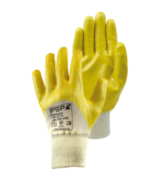 Work gloves PSP 10-200 Allround NBR Lite, Breathable back, Yellow