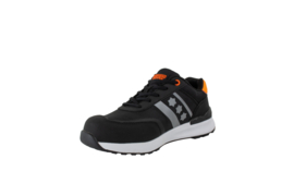Safety shoes Rucanor Game 151, S1P, Low, Black / Orange