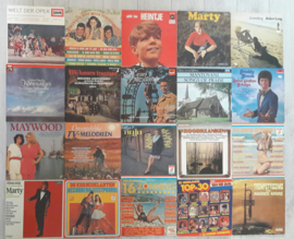 Collectie van 144 vinyl lp's (€ 3,00 p.s. / staffelkorting)