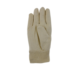 Gants de travail en coton PSP 20-400 Twill Cloth Cuff (par sachet de 12 paires)