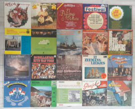 Collectie van 144 vinyl lp's (€ 3,00 p.s. / staffelkorting)