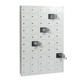 Mini locker cabinet 50 compartments Orgami HFS 50