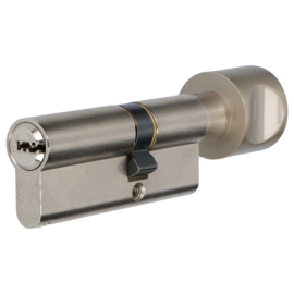 S2 safety profile cylinder F6 SKG 2, with knob