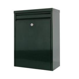 Tweede kans: Brievenbus, postkast Mailbox (groen) (krasjes)