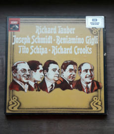 Vinyl lp: Richard Tauber, Joseph Schmidt, Beniamino Gigli, Tito Schipa, Richard Crooks (4 LP)