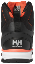 Chaussures de sécurité Helly Hansen 78391 Chelsea Evolution 2.0, Mid, S3, Embout composite, Noir / Orange