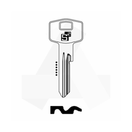 Llave ciega original S2 S6 - L475B - llave de cilindro