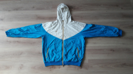 Originele Nike zomerjas, wit / lichtblauw (maat XL)