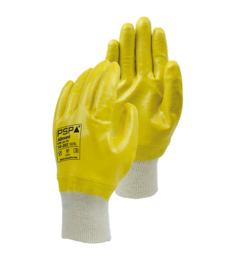 Work gloves PSP 10-202 Allround NBR Lite, Closed back, Yellow