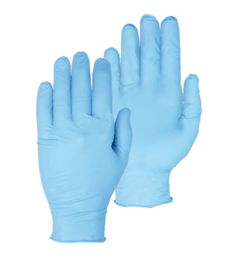 Work gloves PSP 50-225 Allround Single Use Nitrile, powder-free, blue (per 100 pieces in dispenser box)