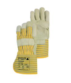 Guantes de trabajo «Americano» PSP 33-155 Corium Canadian – Piel de vacuno (1,1 – 1,2 mm) – Solo en talla 10 / XL